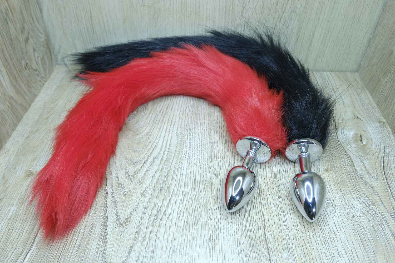 Fox Tail Anal Plug ขนหางฟูพรีเมียม