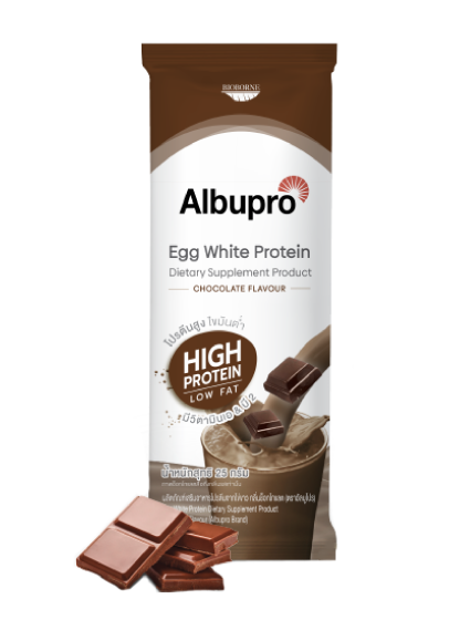 โปรตีน-Albupro-ช๊อกโกแลต