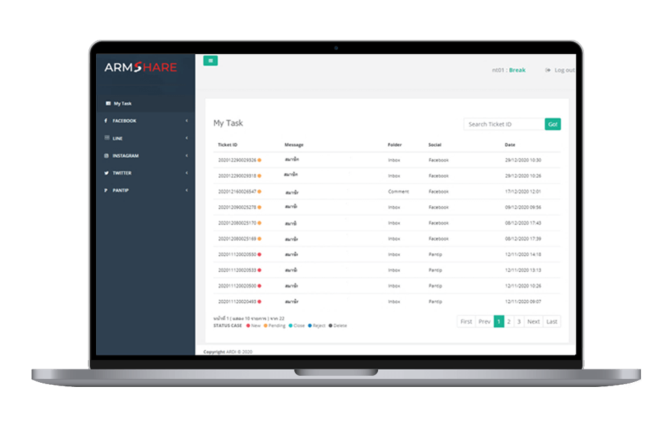 ARMSHARE_ช่วยให้คุณบริหารจัดการสื่อสังคมออนไลน์ได้อย่างรวดเร็ว